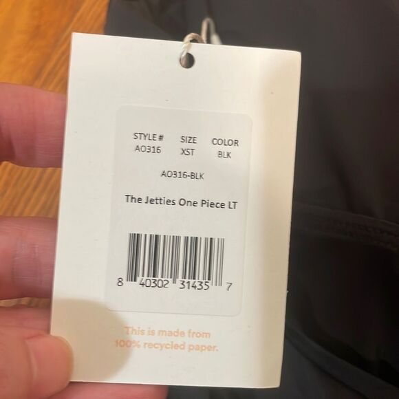 Andie The Jetties One Piece LT Swimsuit Black size XS Tall  NWT long torso - Picture 6 of 8